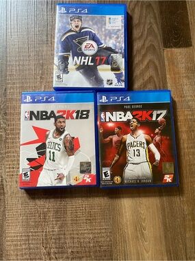 NHL 17 PS4 Game - Blue Case